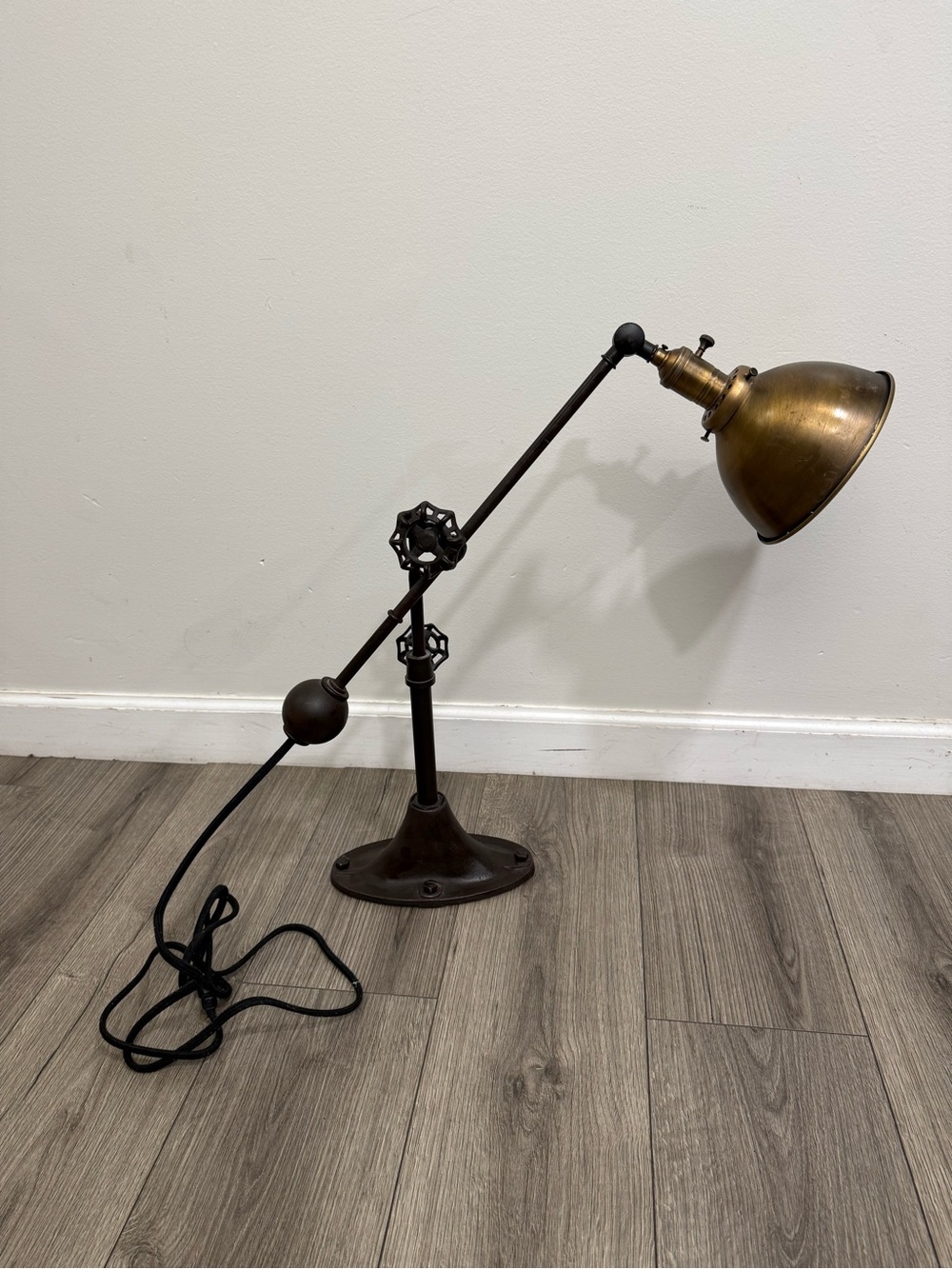Restoration Hardware Industrial Era Table Lamp Vintage Inspired Steampunk